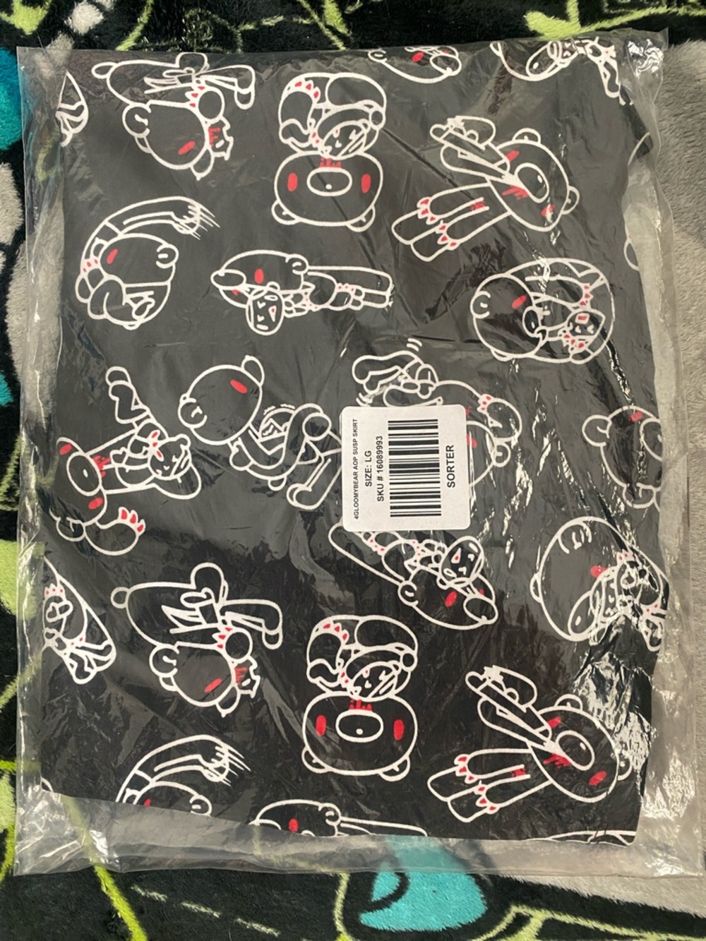 Gloomy bear suspender skirt READ